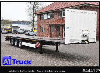 Dropside/ Flatbed semi-trailer KRONE SD