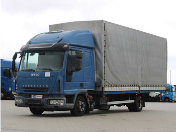 Curtain side truck IVECO EuroCargo 75E