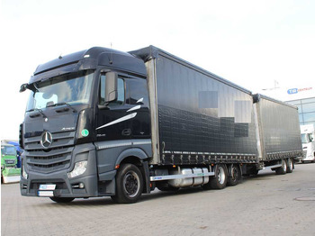 Curtain side truck MERCEDES-BENZ Actros 2545