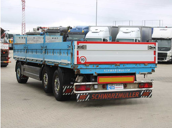 Dropside/ Flatbed trailer Schwarzmüller PA 3/E, LIFTING AXLE, SIDE PANEL: picture 5 Dropside/ Flatbed trailer Schwarzmüller PA 3/E, LIFTING AXLE, SIDE PANEL: picture 5