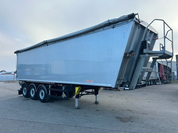 Tipper semi-trailer Kempf SKM 39 Alu-Kastenmulde 55m³ Rollplane: picture 3