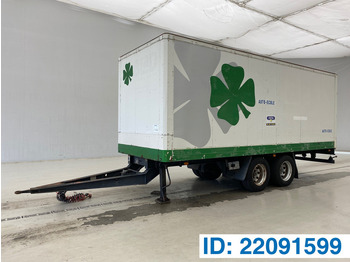 Closed box trailer