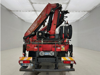 Dropside/ Flatbed truck, Crane truck Renault Kerax 370 DXi - 8x4: picture 5