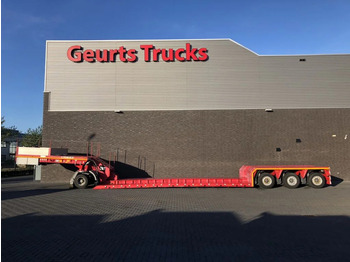 Low loader semi-trailer ROJO