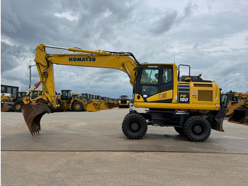 Wheel excavator KOMATSU PW180