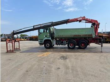Tipper, Crane truck MAN TGA 26.480 tipper + HMF crane: picture 2 Tipper, Crane truck MAN TGA 26.480 tipper + HMF crane: picture 2