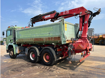 Tipper, Crane truck MAN TGA 26.480 tipper + HMF crane: picture 4 Tipper, Crane truck MAN TGA 26.480 tipper + HMF crane: picture 4