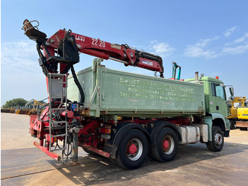 Tipper, Crane truck MAN TGA 26.480 tipper + HMF crane: picture 5 Tipper, Crane truck MAN TGA 26.480 tipper + HMF crane: picture 5