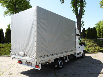 Curtain side van RENAULT MASTER  TARPAULIN 8 PALLETS WEBASTO CRUISE CONTROL LED LIGHTS PNEUMATICS  165HP: picture 3