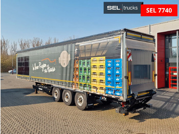 Curtainsider semi-trailer KRONE SD