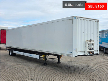 Closed box semi-trailer Krone SE / Rolltor TRIDEC / Zwangslenkung: picture 4