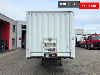 Closed box semi-trailer Krone SE / Rolltor TRIDEC / Zwangslenkung: picture 3