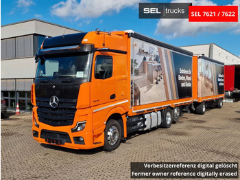 Curtain side truck MERCEDES-BENZ Actros 2548
