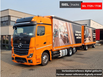 Curtain side truck MERCEDES-BENZ Actros 2548