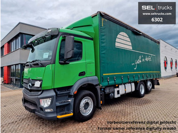 Curtain side truck MERCEDES-BENZ Antos