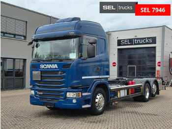 Container transporter/ Swap body truck SCANIA G 410