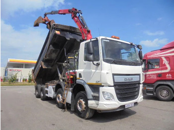 Tipper, Crane truck DAF CF 370 8X4 + PALFINGER EPSILON: picture 3 Tipper, Crane truck DAF CF 370 8X4 + PALFINGER EPSILON: picture 3