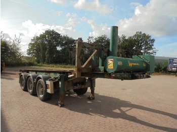 Container transporter/ Swap body semi-trailer VAN HOOL