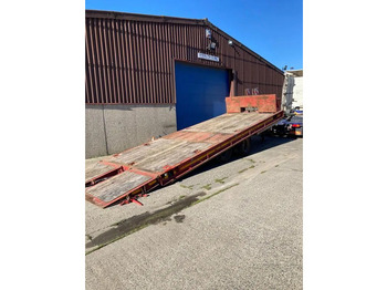 Low loader trailer MOL 2 AXLES TIPPING TRAILER WITH RAMPS: picture 2
