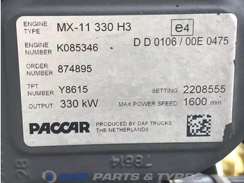 Engine for Truck DAF CF Euro 6 Motor DAF MX11 330 H2 2184945R: picture 5 Engine for Truck DAF CF Euro 6 Motor DAF MX11 330 H2 2184945R: picture 5