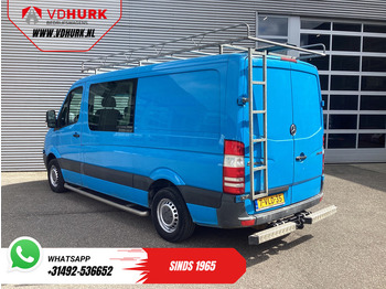 Panel van, Crew cab van Mercedes-Benz Sprinter 313 2.2 CDI Aut. L2 DC Dubbel Cabine EXPORT ONLY Airco/ 2.8t Trekverm./ Imperiaal & Trap/ 7 Pers.: picture 2