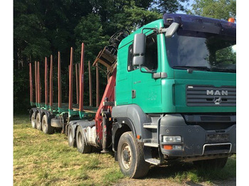 Timber truck MAN TGA 33.480
