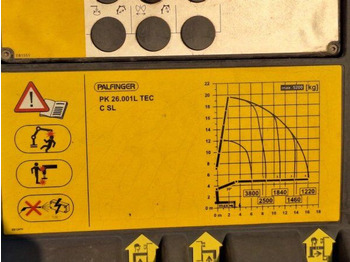 Dropside/ Flatbed truck, Crane truck MAN TGS 26.440: picture 5
