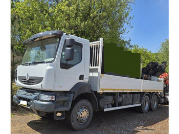 Dropside/ Flatbed truck RENAULT Kerax 370