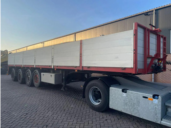 Dropside/ Flatbed semi-trailer Vogelzang Oplegger: picture 3