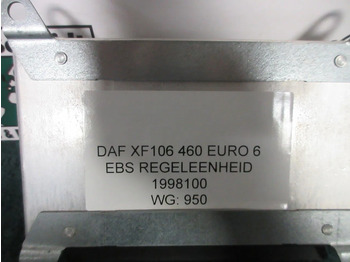 Electrical system for Truck DAF 1998100 EBS REGELEENHEID DAF XF CF EURO 6: picture 5