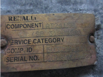 Gearbox for Truck Renault AT 2412 C 3190492 TRANSMISSIE RENAULT AE 480 EURO 5: picture 5