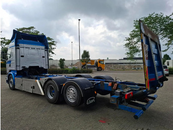 Cab chassis truck Scania R580 V8 / RETARDER / LIFT+LENKACHSE / FULL-AIR / PLATFORM 2000 KG / LEATHER / AIRCO / AUTOMATIC / EURO-6 / 2014: picture 3