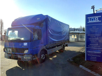 Curtain side truck MERCEDES-BENZ Atego 1018