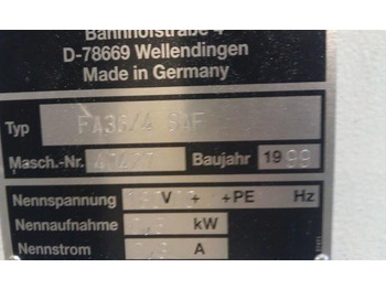 Folding machine GUK FA 36-4 SAF buckle plate folding machine for small folds: picture 4