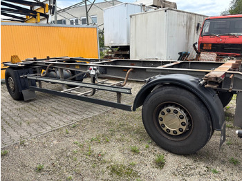 Container transporter/ Swap body trailer Schmitz Cargobull AWF 18 Containeraufbau/VERZINKT/Scheibe: picture 2 Container transporter/ Swap body trailer Schmitz Cargobull AWF 18 Containeraufbau/VERZINKT/Scheibe: picture 2