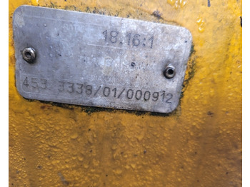 Front axle JCB