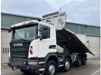 Tipper Scania G 450 8x4 | Meiller Bordmatik Wywrotka trójstronna  | Retarder | 298.000 km!!!! | Euro 6 |1 właściciel: picture 2