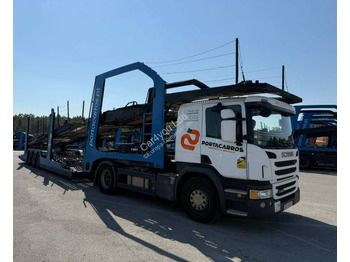 Car transporter truck SCANIA P 450
