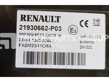 ECU RENAULT