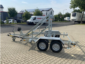 Cable drum trailer Vermietung / Kabelanhänger 2700KG / Nutzlast 2094KG / Kabeltrommel-Anhänger / Glasfaser/ 1 Woche: picture 4