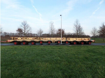 Low loader semi-trailer