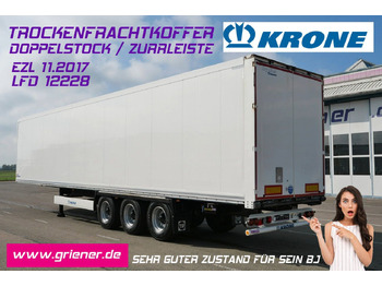 Closed box semi-trailer KRONE SD