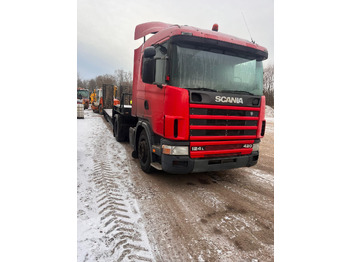 Car transporter truck SCANIA R124