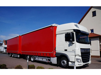 Curtain side truck DAF XF 480