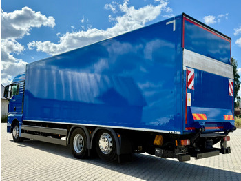 Box truck MAN TGX 26.420 / KONTENER / WINDA / 8.5 M DŁUGOŚCI / 21 EUROPALET / 6x2 / 3 OŚ PODNOSZONA I SKRĘTNA / ŁADOWNOŚĆ 14 415 KG / 2018 ROK / Z NIEMIEC: picture 5 Box truck MAN TGX 26.420 / KONTENER / WINDA / 8.5 M DŁUGOŚCI / 21 EUROPALET / 6x2 / 3 OŚ PODNOSZONA I SKRĘTNA / ŁADOWNOŚĆ 14 415 KG / 2018 ROK / Z NIEMIEC: picture 5