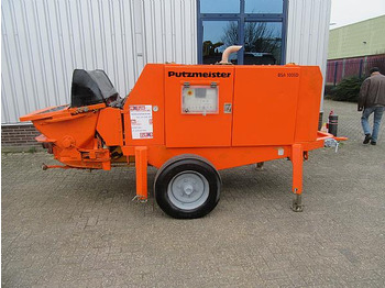 Stationary concrete pump 2014 PUTZMEISTER  BSA1005 DC  trailer mounted.: picture 2
