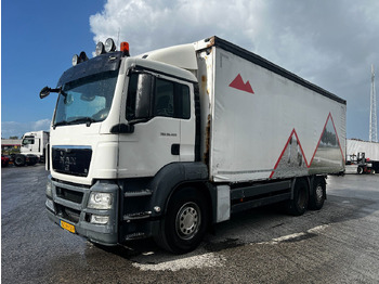 Curtain side truck MAN TGS 26.400