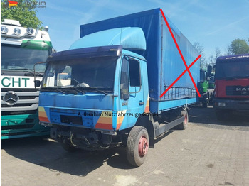 Curtain side truck MAN L2000