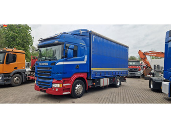 Curtain side truck SCANIA R 410