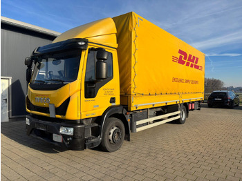 Curtain side truck IVECO EuroCargo 120E